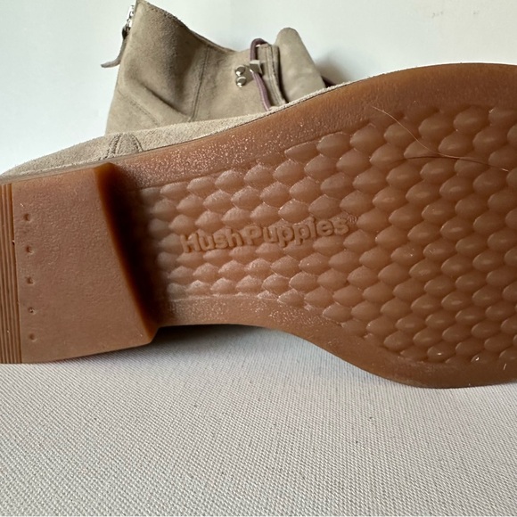 Hush Puppies Women's Catelyn Taupe Hiking Ankle Boots Shoes Sz: 9.5 - Picture 9 of 10